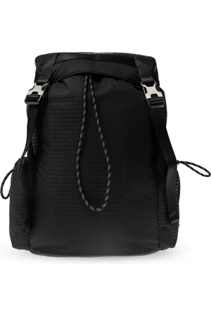 Emporio Armani Taske, Herre, Sort, ONE SIZE, Uld, Monogram Rygsæk