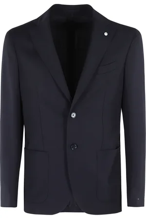 L.B.M. 1911 Jakke, Herre, Blå, 2XL, Strækblazer til kvinder