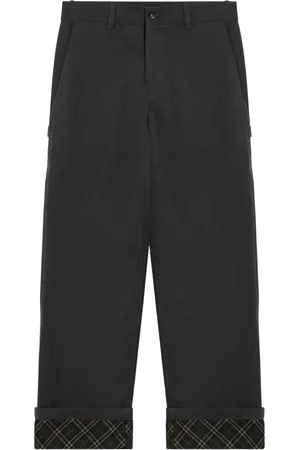 Burberry Bukser, Herre, Sort, M, Bomuld, Joggingbukser til en aktiv livsstil