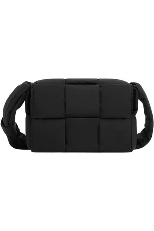 Bottega Veneta Taske, Herre, Sort, ONE SIZE, Intreccio Small Padded Taske