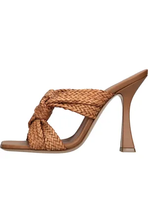 Casadei Sko, Dame, Brun, 36 EU, Læder, Sandalbrun