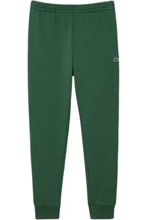 Lacoste Bukser, Herre, Grøn, XL, Bomuld, Casual Jogger Bukser