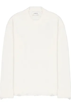 LANEUS Strik, Herre, , M, Uld, Sweater Stilfuldt Design Afslappede Udflugter