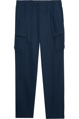 Lyle & Scott Bukser, Herre, Blå, XL, Bomuld, Cotton Stretch Ripstop Bukser