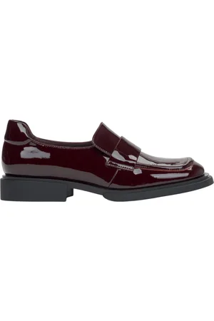 Estro Sko, Dame, Rød, 36 EU, Læder, Burgundy Loafers