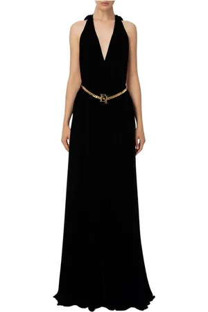Elisabetta Franchi Kjole, Dame, Sort, S, Maxikjole