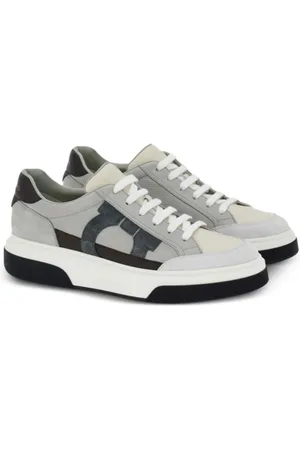 Salvatore Ferragamo Sko, Herre, Flerfarvet, 39 EU, Suede, Suede Sneaker