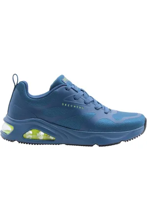 Skechers Sport, Herre, Blå, 47 EU, Coyote Løbesko