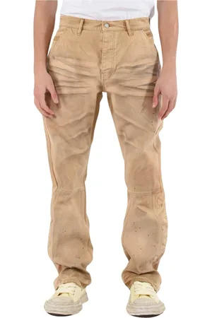 Purple Brand Jeans, Herre, , W36, Denim, Denim Carpenter Jeans med knaplukning