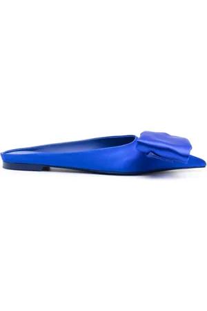 Salvatore Ferragamo Sko, Dame, Blå, 36 EU, Læder, Sandaler Blå