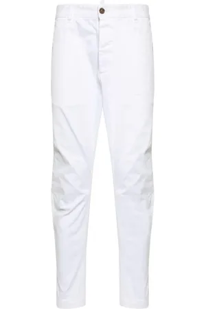 Dsquared2 Bukser, Herre, Hvid, XL, Bomuld, Chinos