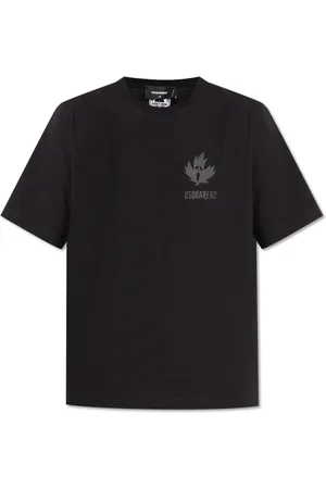 Dsquared2 Top, Dame, Sort, 2XS, Bomuld, Bomulds T-shirt