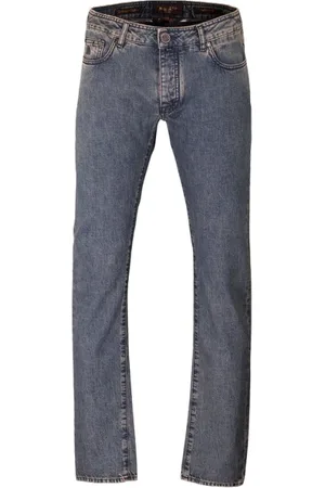 MOORER Jeans, Herre, Grå, W33, Bomuld, Credi-01A