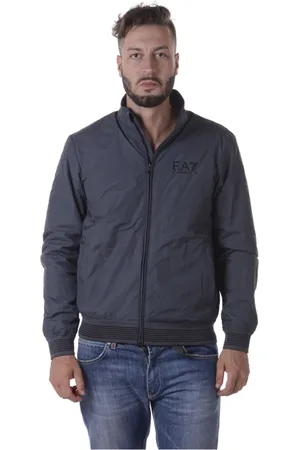 EA7 Jakke, Herre, Grå, 2XL, Let Jakke