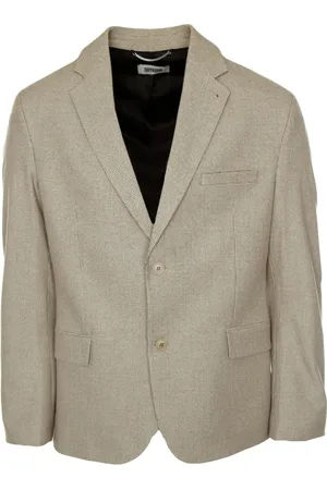 Drykorn Jakke, Herre, , S, Enkeltknappet blazer med spidsrevers
