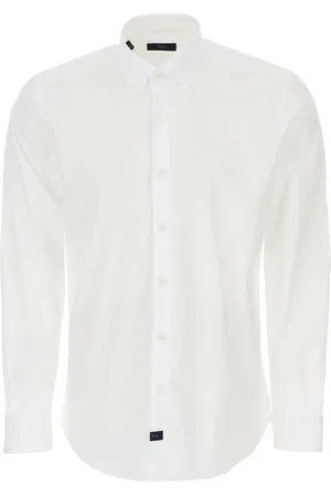FAY Skjorte, Herre, Hvid, 3XL, Bomuld, Formal Skjorte