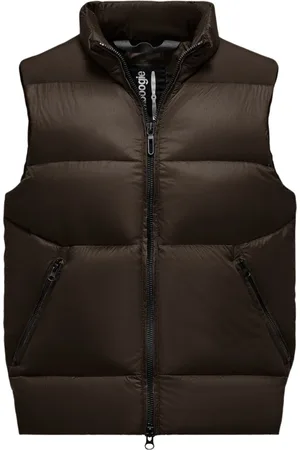 Bomboogie Jakke, Herre, Brun, S, Polyester, Dual Material Dun-fyldt Vest