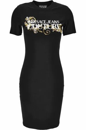 VERSACE Kjole, Dame, Sort, M, Kjoler Sort