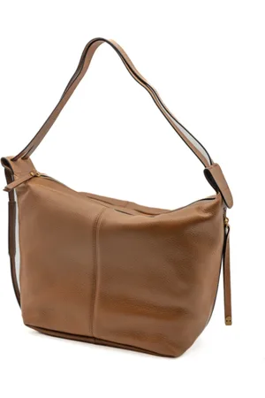 Gianni chiarini Taske, Dame, Brun, ONE SIZE, Uld, Karamel Skuldertaske Ss25