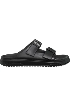 Armani Exchange Sko, Herre, Sort, 39 1/2 EU, Justerbare spænder sandaler, ensfarvet