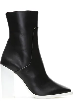 Lanvin Sko, Dame, Sort, 37 1/2 EU, Uld, Stilfulde ankelstøvler