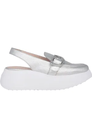 Wonders Sko, Dame, Grå, 36 EU, Uld, Sølv Dame Sandal - Acalia