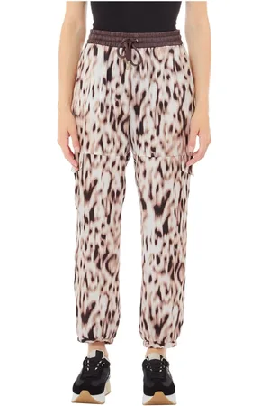 Liu Jo Bukser, Dame, Flerfarvet, L, Polyester, Cargo joggers til kvinder