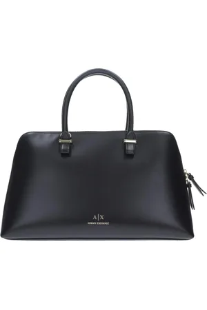 Armani Exchange Taske, Dame, Sort, ONE SIZE, Taske med logo og lynlås