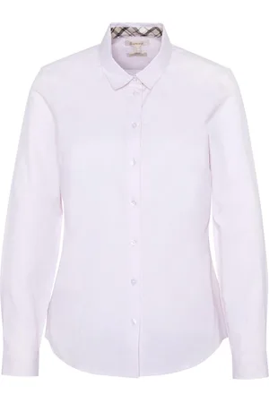 Barbour Bluser & Skjorter, Dame, Lyserød, L, Bomuld, Klassisk Derwent Skjorte i