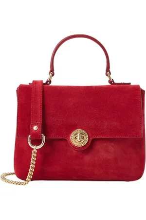 BUSNEL Taske, Dame, Rød, ONE SIZE, Suede, City Bag Suede