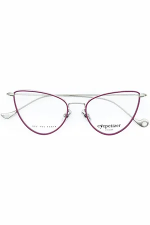 Eyepetizer Tilbehør, unisex, Rød, ONE SIZE, Uld, Stilfulde Cecile Solbriller