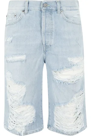 Dondup Shorts, Dame, Blå, W27, Denim, Afslappede Denim Shorts til Kvinder