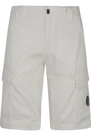 C.P. Company Shorts, Herre, Hvid, XL, Bomuld, Cargo Bermuda Bukser