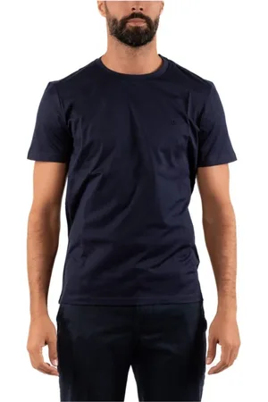 Dondup Top, Herre, Blå, M, Bomuld, Casual T-shirt