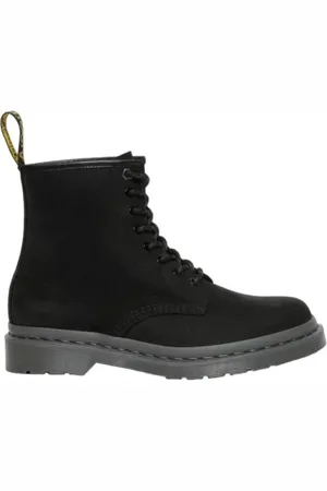 Dr. Martens Sko, Herre, Sort, 43 EU, Uld, Milled Nubuck Vandtætte Støvler