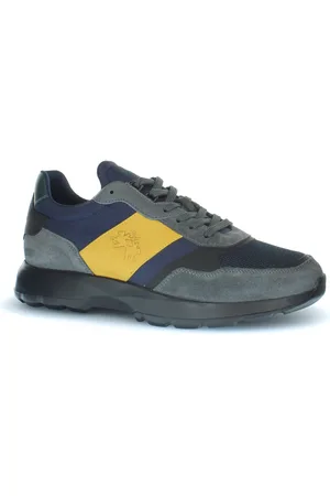 La Martina Sko, Herre, Grå, 39 EU, Suede, Suede Løbesko med Tex-stof