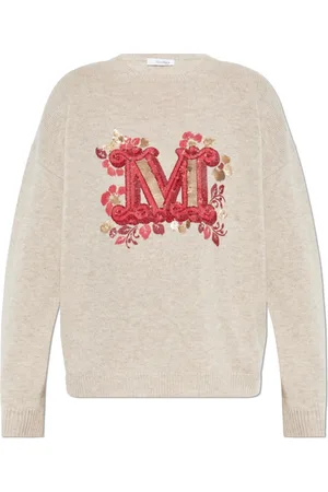 Max Mara Strik, Dame, , XS, Uld, Quota Sweater