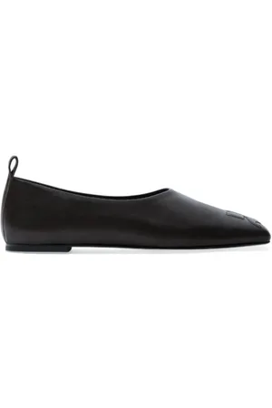 Courrèges Sko, Dame, Sort, 36 EU, Læder, Broderede Heritage Sorte Mokkasiner