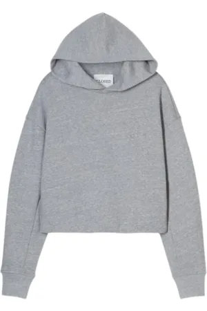 Closed Sweathshirts & Hoodies, Dame, Grå, XS, Bomuld, Folded Hem Hoodie