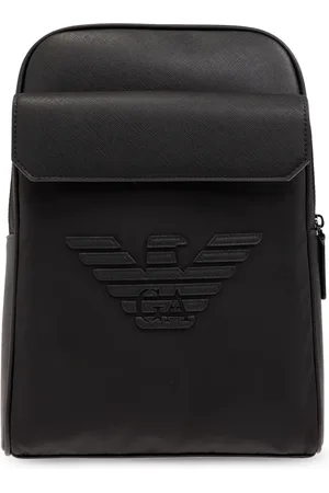 Emporio Armani Taske, Herre, Sort, ONE SIZE, Rygsæk