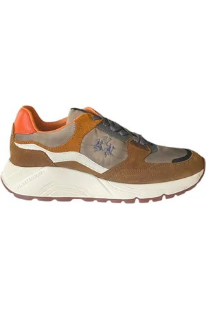 La Martina Sko, Herre, Brun, 41 EU, Nylon, Suede og Nylon Sneaker