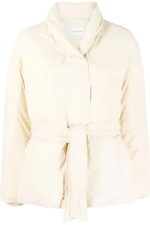 Calvin Klein Jakke, Dame, , XS, Uld, Down Wrap Puffer Coat