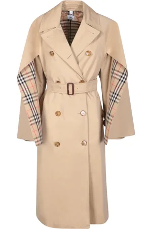 Burberry Frakke, Dame, , 3XS, Tyl, Trenchcoat Aw24 Style