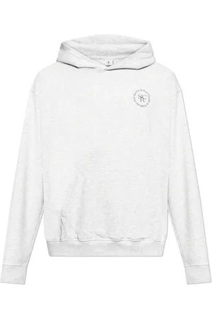 Sporty & Rich Sweathshirts & Hoodies, Herre, Grå, L, Bomuld, Srhwc Hættetrøje