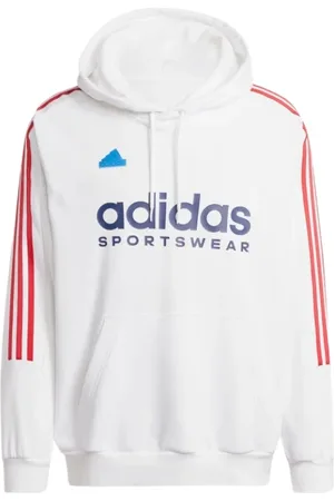 adidas Sweathshirts & Hoodies, Herre, Hvid, S, Polyester, Community Hoodie, der fejrer mangfoldighed og samhørighed