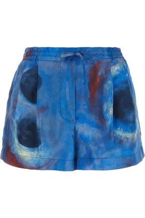 Marni Nederdel, Dame, Flerfarvet, S, Luksuriøse silkeshorts