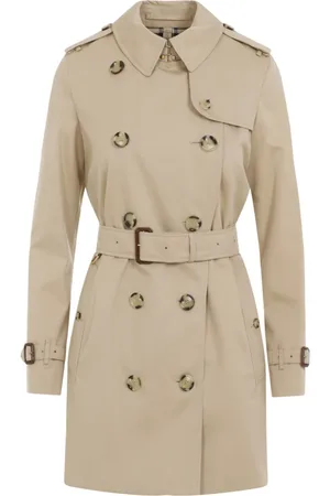 Burberry Frakke, Dame, , 3XS, Bomuld, Chelsea Short Trench Coat