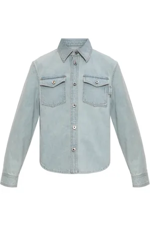 Bottega Veneta Bluser & Skjorter, Dame, Blå, XS, Denim, Denimskjorte