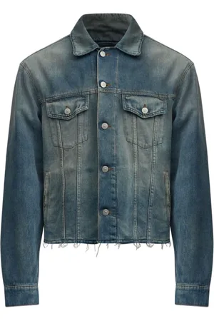 Maison Margiela Jakke, Herre, Blå, S, Denim, Denimjakke