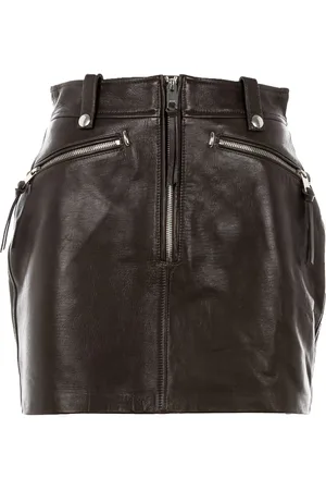 Diesel Nederdel, Dame, Brun, W26, Bomuld, Elegant Nederdel L-Emilia-A
